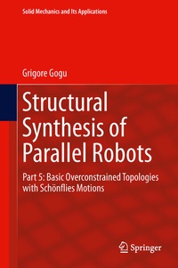 Enlarge image Cover: Structural Synthesis of Parallel Robots - Springer