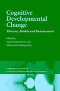 Cover: Cognitive Developmental Change - Cambridge University Press