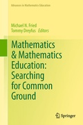 Cover: Mathematics & Mathematics Education: Searching for Common Ground - Springer