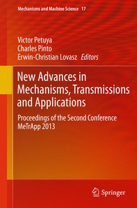 Enlarge image Cover: New Advances in Mechanisms, Transmissions and Applications - Springer
