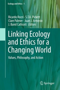 Enlarge image Cover: Linking Ecology and Ethics for a Changing World - Springer