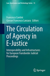 Enlarge image Cover: The Circulation of Agency in E-Justice - Springer