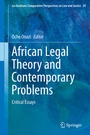 Cover: African Legal Theory and Contemporary Problems - Springer