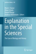 Cover: Explanation in the Special Sciences - Springer
