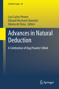Cover: Advances in Natural Deduction - Springer