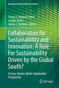 Cover: Collaboration for Sustainability and Innovation: A Role For Sustainability Driven by the Global South? - Springer