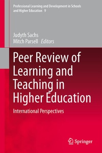 Enlarge image Cover: Peer Review of Learning and Teaching in Higher Education - Springer