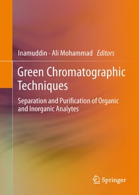 Abbildung von: Green Chromatographic Techniques - Springer