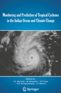 Cover: Monitoring and Prediction of Tropical Cyclones in the Indian Ocean and Climate Change - Springer
