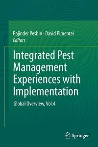 Enlarge image Cover: Integrated Pest Management - Springer