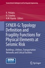 Cover: SYNER-G: Typology Definition and Fragility Functions for Physical Elements at Seismic Risk - Springer