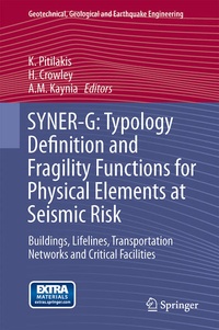 Enlarge image Cover: SYNER-G: Typology Definition and Fragility Functions for Physical Elements at Seismic Risk - Springer