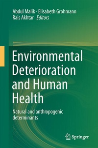 Enlarge image Cover: Environmental Deterioration and Human Health - Springer