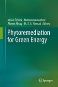 Cover: Phytoremediation for Green Energy - Springer