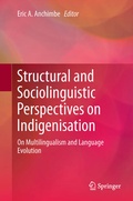 Cover: Structural and Sociolinguistic Perspectives on Indigenisation - Springer