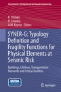 Cover: SYNER-G: Typology Definition and Fragility Functions for Physical Elements at Seismic Risk - Springer