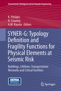 Cover: SYNER-G: Typology Definition and Fragility Functions for Physical Elements at Seismic Risk - Springer
