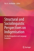 Cover: Structural and Sociolinguistic Perspectives on Indigenisation - Springer