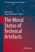 Cover: The Moral Status of Technical Artefacts - Springer