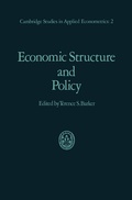 Cover: Economic Structure and Policy - Springer
