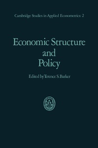 Enlarge image Cover: Economic Structure and Policy - Springer