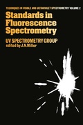 Cover: Standards in Flourescence Spectrometry - Springer
