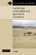 Cover: Invertebrate Conservation and Agricultural Ecosystems - Cambridge University Press