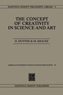 Cover: Concept of Creativity in Science and Art - Kluwer Academic Publishers