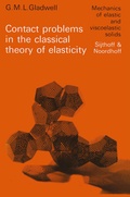 Cover: Contact problems in the classical theory of elasticity - Springer