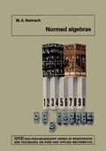 Cover: Normed Algebras - Springer