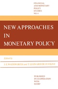Cover: New Approaches in Monetary Policy - Springer