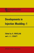 Cover: Developments in Injection Moulding-1 - Springer