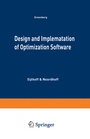 Cover: Design and Implementation of Optimization Software - Springer