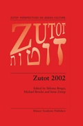 Cover: Zutot 2002 - Springer