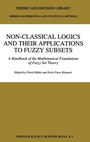 Cover: Non-Classical Logics and Their Applications to Fuzzy Subsets - Kluwer Academic Publishers