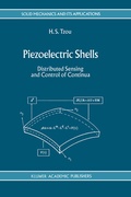 Cover: Piezoelectric Shells - Springer