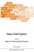 Cover: Near Field Optics - Springer
