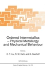 Cover: Ordered Intermetallics - Springer