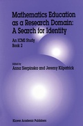 Cover: Mathematics Education as a Research Domain: A Search for Identity - Springer