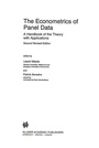 Cover: The Econometrics of Panel Data - Springer