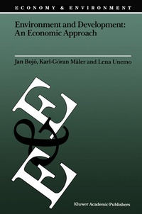 Enlarge image Cover: Environment and Development: An Economic Approach - Springer