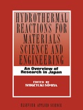 Cover: Hydrothermal Reactions for Materials Science and Engineering - Springer