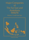 Cover: Major Companies of The Far East and Australasia 1990/91 - Springer