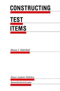 Cover: Constructing Test Items - Springer