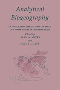 Cover: Analytical Biogeography - Springer
