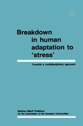 Cover: Breakdown in Human Adaptation to 'Stress' Volume II - Springer