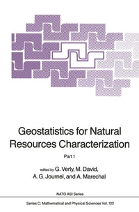 Enlarge image Cover: Geostatistics for Natural Resources Characterization - Springer