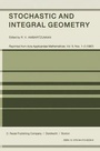 Cover: Stochastic and Integral Geometry - Kluwer Academic Publishers