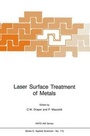 Cover: Laser Surface Treatment of Metals - Kluwer Academic Publishers
