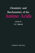 Cover: Chemistry and Biochemistry of the Amino Acids - Springer